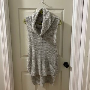 Sleeveless Cowl Neck Sweater for under jackets